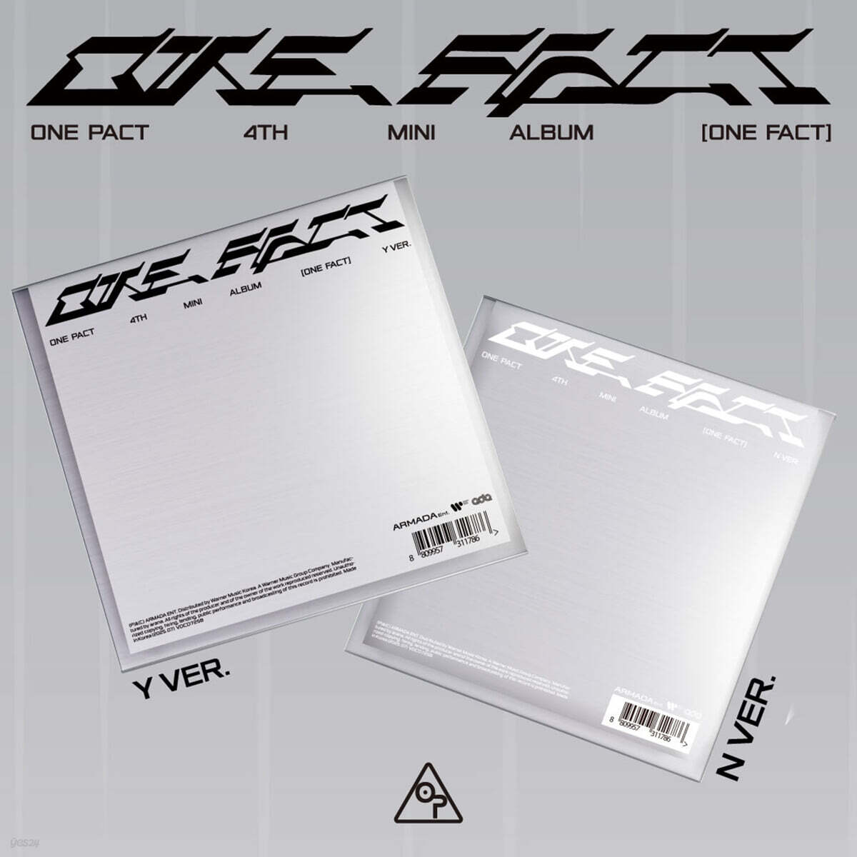 ONE PACT (원팩트) - 4th Mini Album [ONE FACT][2종 SET] | 원팩트 | Warner Music -  예스24
