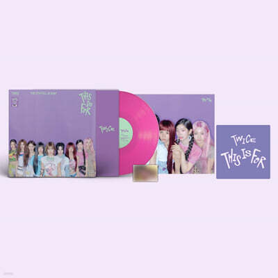 트와이스 — 4집 THIS IS FOR 앨범 커버