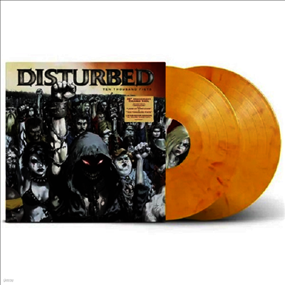 Disturbed — Ten Thousand Fists (20th Anniversary Edition) 앨범 커버
