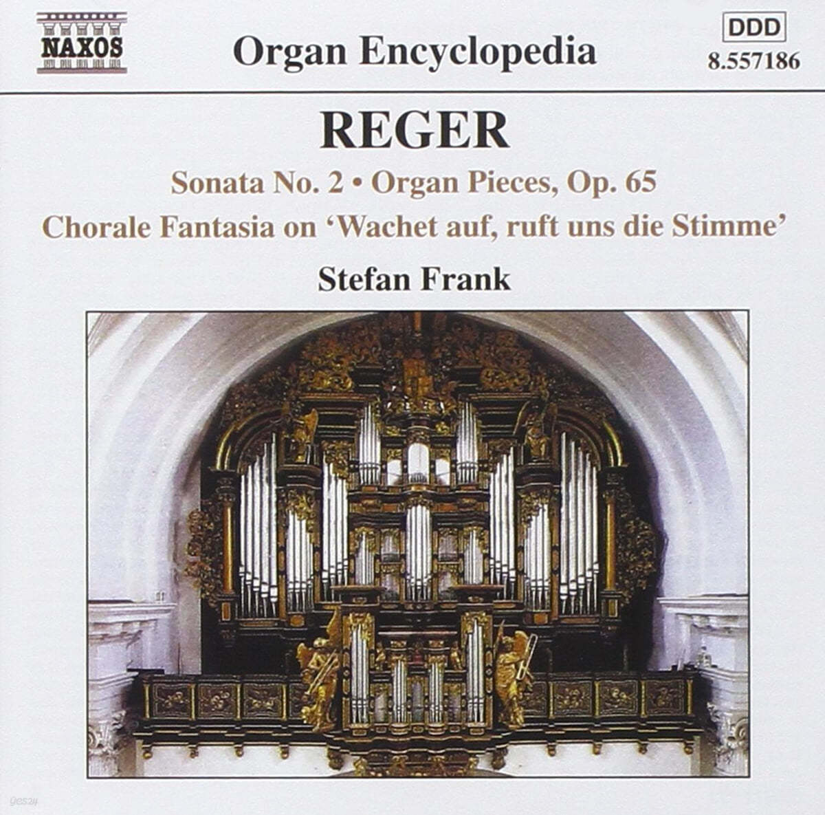 Stefan Frank 막스 레거: 오르간 작품집 5집 (Max Reger: Organ Works Vol. 5) 