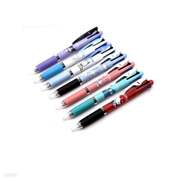 유니 산리오 제트스트림 0.5mm 3색볼펜 이니셜각인