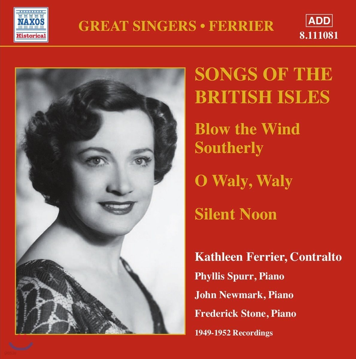 Kathleen Ferrier 캐슬린 페리어 영국 가곡집 (Songs of the British Isles)