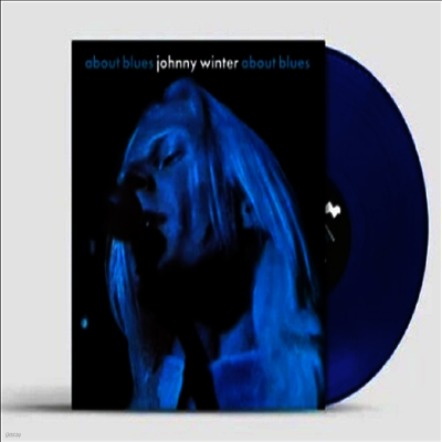 Johnny Winter — About Blues 앨범 커버