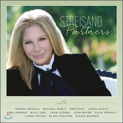 Barbra Streisand — Partners 앨범 커버