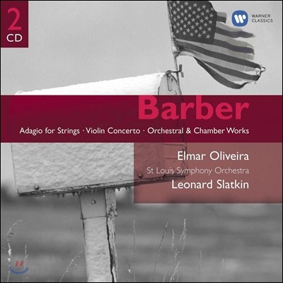 Leonard Slatkin ٹ:   ǳ ǰ (Samuel Barber: Adagio for Strings, Chamber & Orchestral Works) ʵ Ų