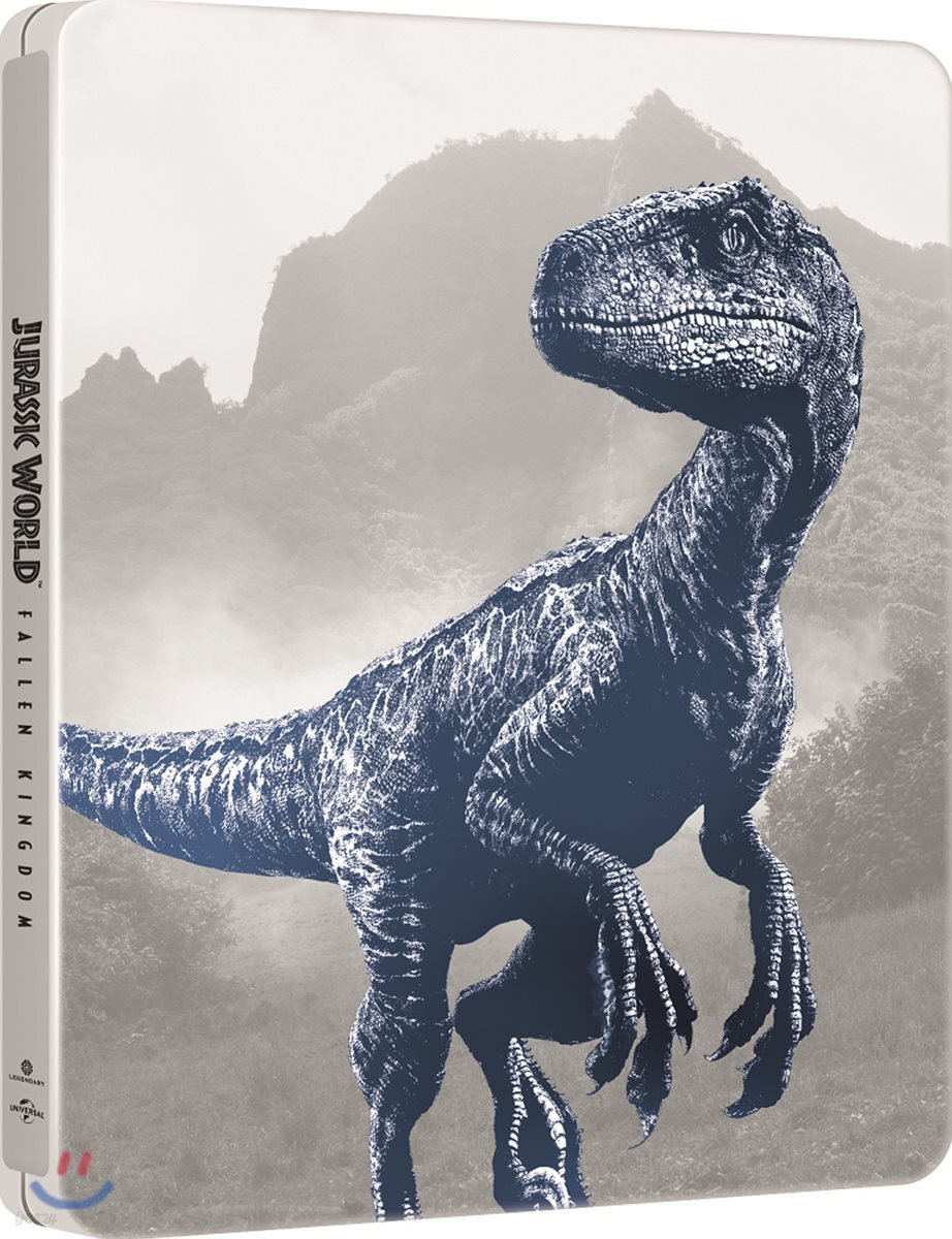 [미개봉] 쥬라기월드: 폴른 킹덤 (3Disc 4K UHD+3D+2D 스틸북 한정 수량) : 블루레이 무삭제판