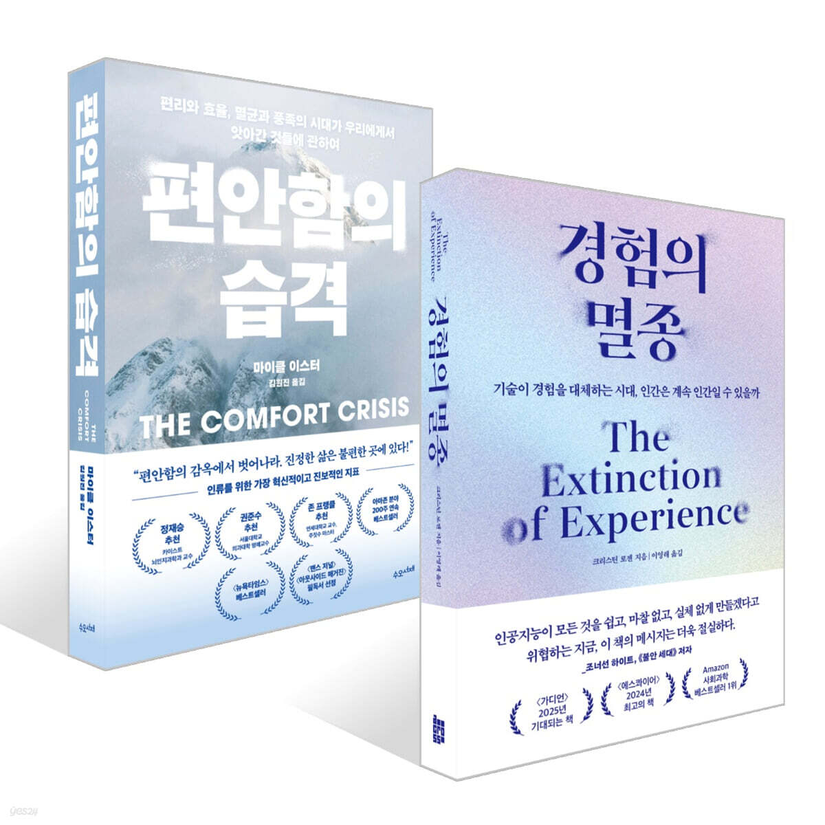 경험의 멸종 + 편안함의 습격 세트