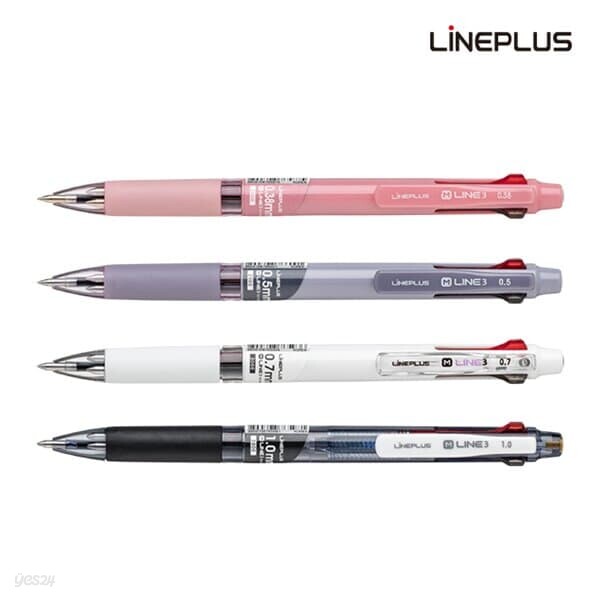 라인플러스 M-LINE3 라인3색 0.5 0.7 1.0mm