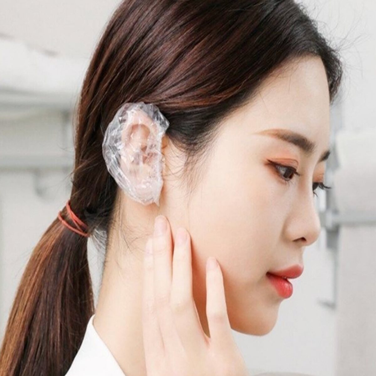 [무료배송] 염색용 귀 비닐커버