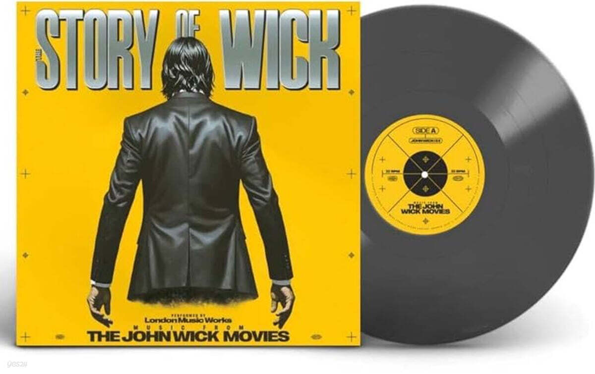 영화 '존 윅' 시리즈 오리지널 사운드트랙 (Story Of Wick: Music From The John Wick Movies) [투명 블랙 컬러 LP]