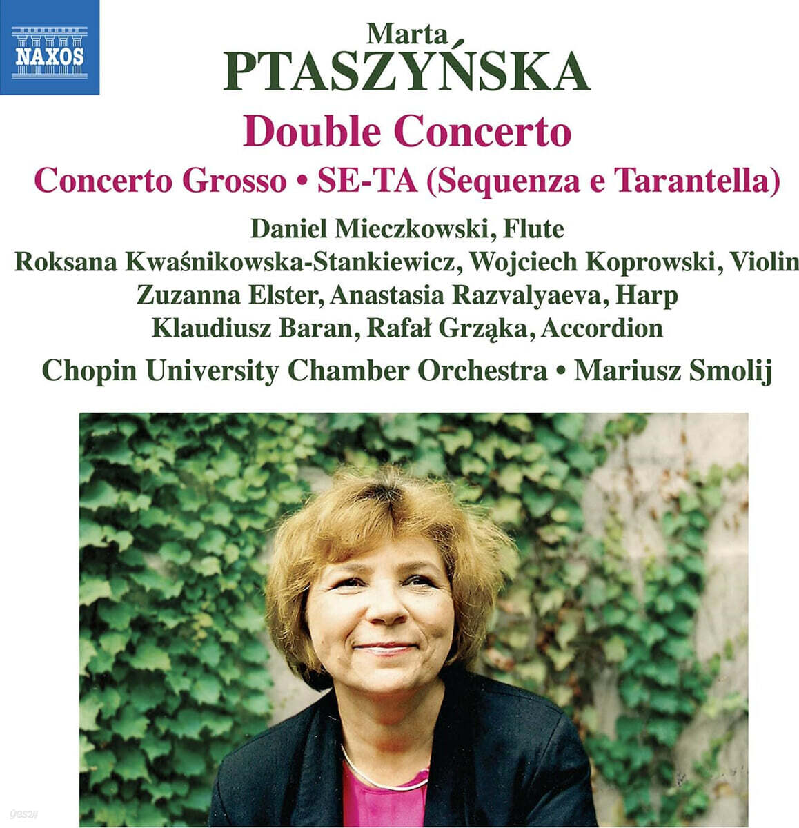 Mariusz Smolij 마르타 프타신스카: 작품집 (Marta Ptaszynska: Double Concerto, Concerto Grosso, SE-TA, Other Works)
