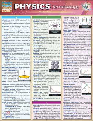 Physics Terminology