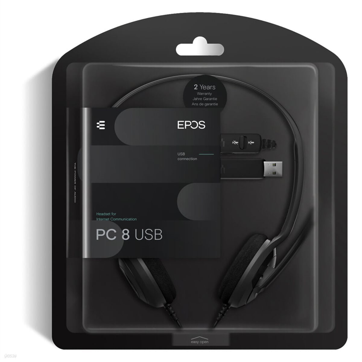 EPOS(에포스) PC8 USB 컴퓨터용 헤드셋