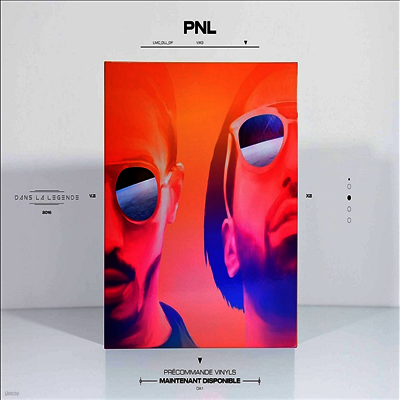 PNL — Dans La Legende (Gatefold) 앨범 커버