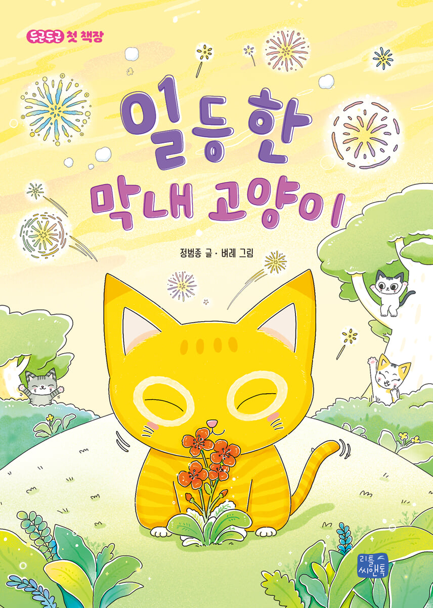 일등 한 막내 고양이