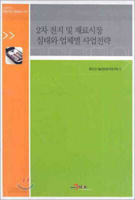 2차전지 및 재료시장 실태와 업체별 사업전략