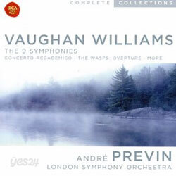 Vaughan Williams : The 9 SymphonyㆍConcerto AccademicoㆍThe WaspsㆍOverture : Previn