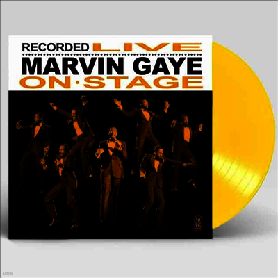 Marvin Gaye — Recorded Live On Stage (Special Edition) 앨범 커버