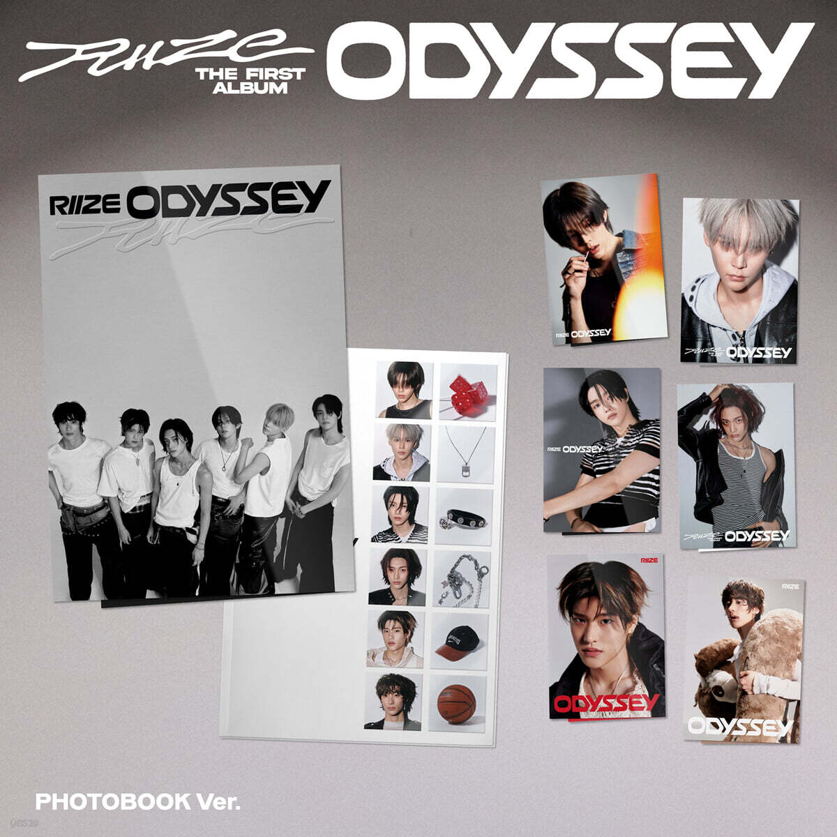 라이즈 (RIIZE) - 1집 : ODYSSEY [PHOTOBOOK Ver.][7종 중 1종 랜덤발송]