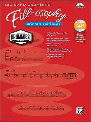 Big Band Drumming Fill-Osophy: Book & MP3 CD