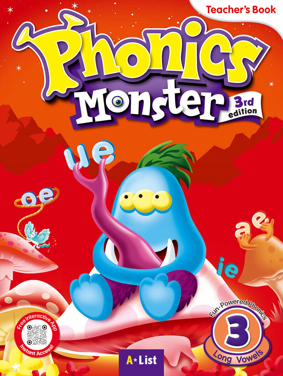 Phonics Monster 3 : Teacher's Book, 3/E (with App)