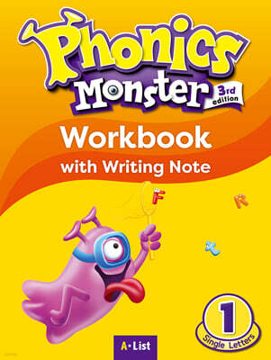 Phonics Monster 1 : Workbook, 3/E