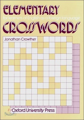 Elementary Crosswords for Learners of English as a Foreign Language