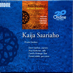Saariaho : Private Gardens : HoitengaㆍJodeletㆍKaritunenㆍUpshaw
