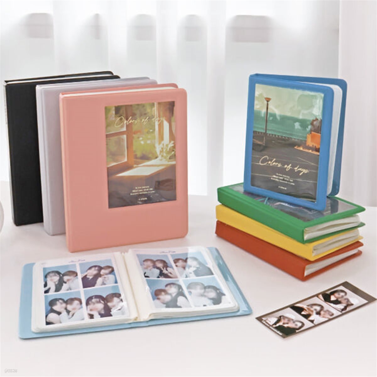 오첵 컬러스오브데이즈 4x6 포토 사진 네컷 앨범