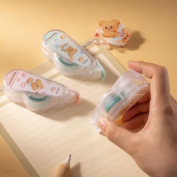 버터베어 양면 풀테이프 6mm*12M