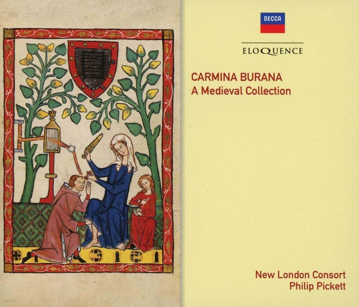 Philip Pickett 카르미나 부라나 - 중세 음악 모음집 (Carmina Burana - A Midieval Collection) [4CD 박스세트]