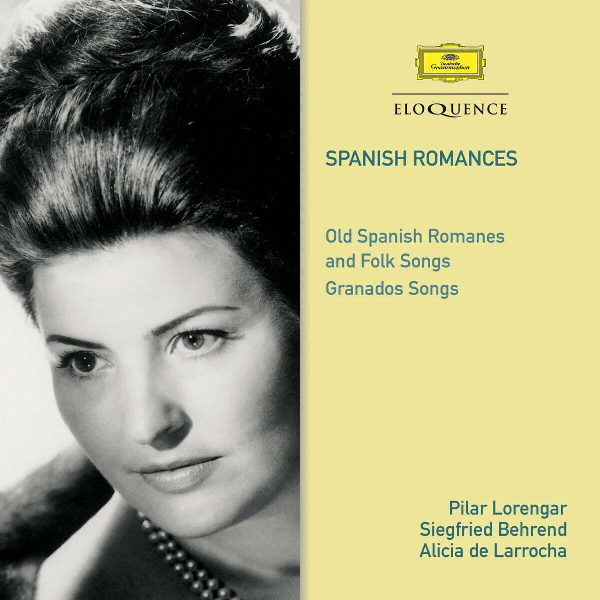 Pilar Lorengar (필라르 로렝가르) - 스페인 로망스 (Spanish Romances - Old Spanish Romances and Folk Songs, Granados Songs)