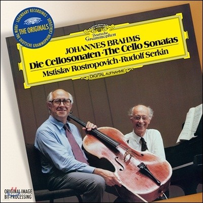 Mstislav Rostropovich / Rudolf Serkin 브람스: 첼로 소나타 (Brahms: Cello Sonatas Nos. 1 & 2) 로스트로포비치