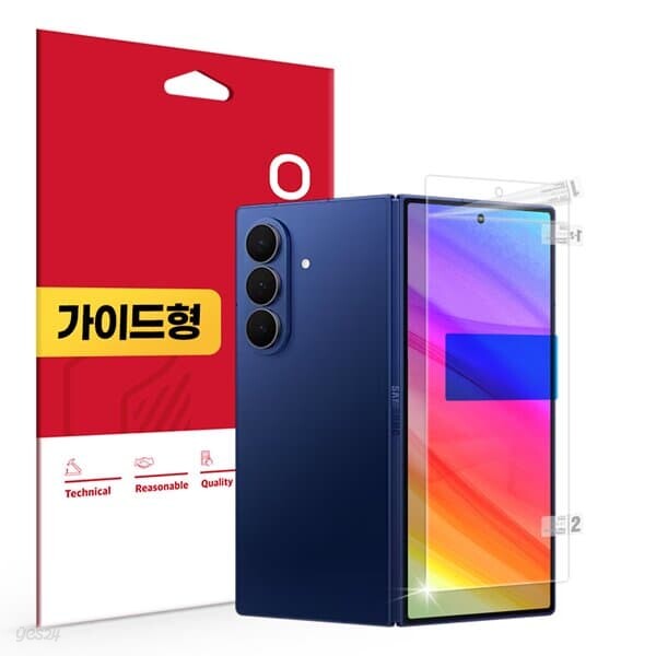 갤럭시 Z 폴드7 초고화질 트루컬러 AR 전면 커버 외부 액정보호필름 1매