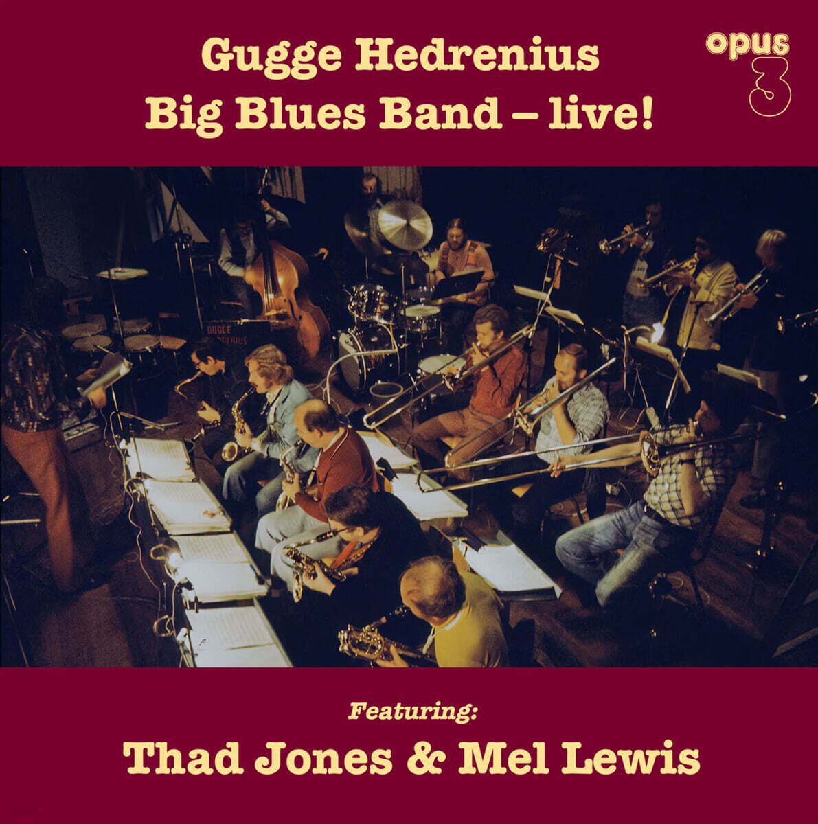 Gugge Hedrenius Big Blues Band (구게 헤드레니우스 빅 블루스 밴드 라이브) - live! [LP]