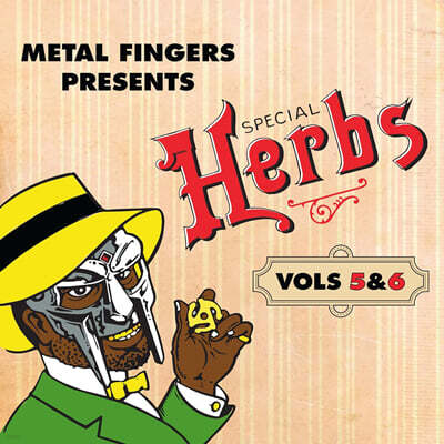 MF DOOM (엠에프 둠) - Metal Fingers Presents: Special Herbs Vol. 5 & 6 [애플 레드 컬러 2LP]