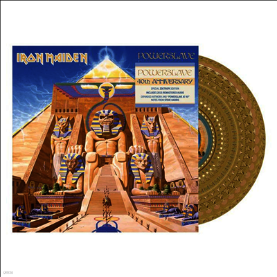 Iron Maiden — Powerslave (40th Anniversary Edition) 앨범 커버