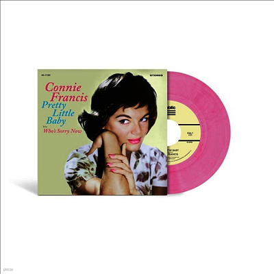Connie Francis — Pretty Little Baby (45RPM) 앨범 커버