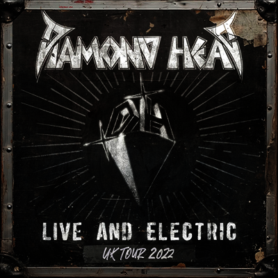 Diamond Head — Live And Electric (UK Tour 2022) 앨범 커버