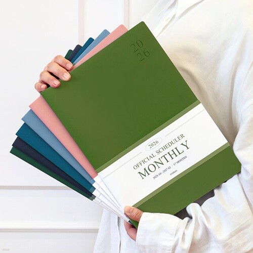 2026 오피셜 빅 먼슬리 스케줄러 (날짜형 A4 월간) 업무용