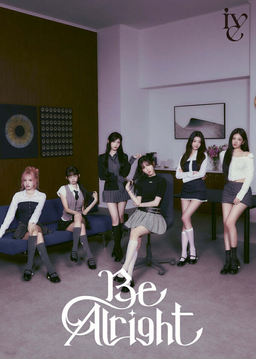 IVE (아이브) - 일본 EP 3집 BE ALRIGHT [초회 생산 한정반 E / CD + 포토북]