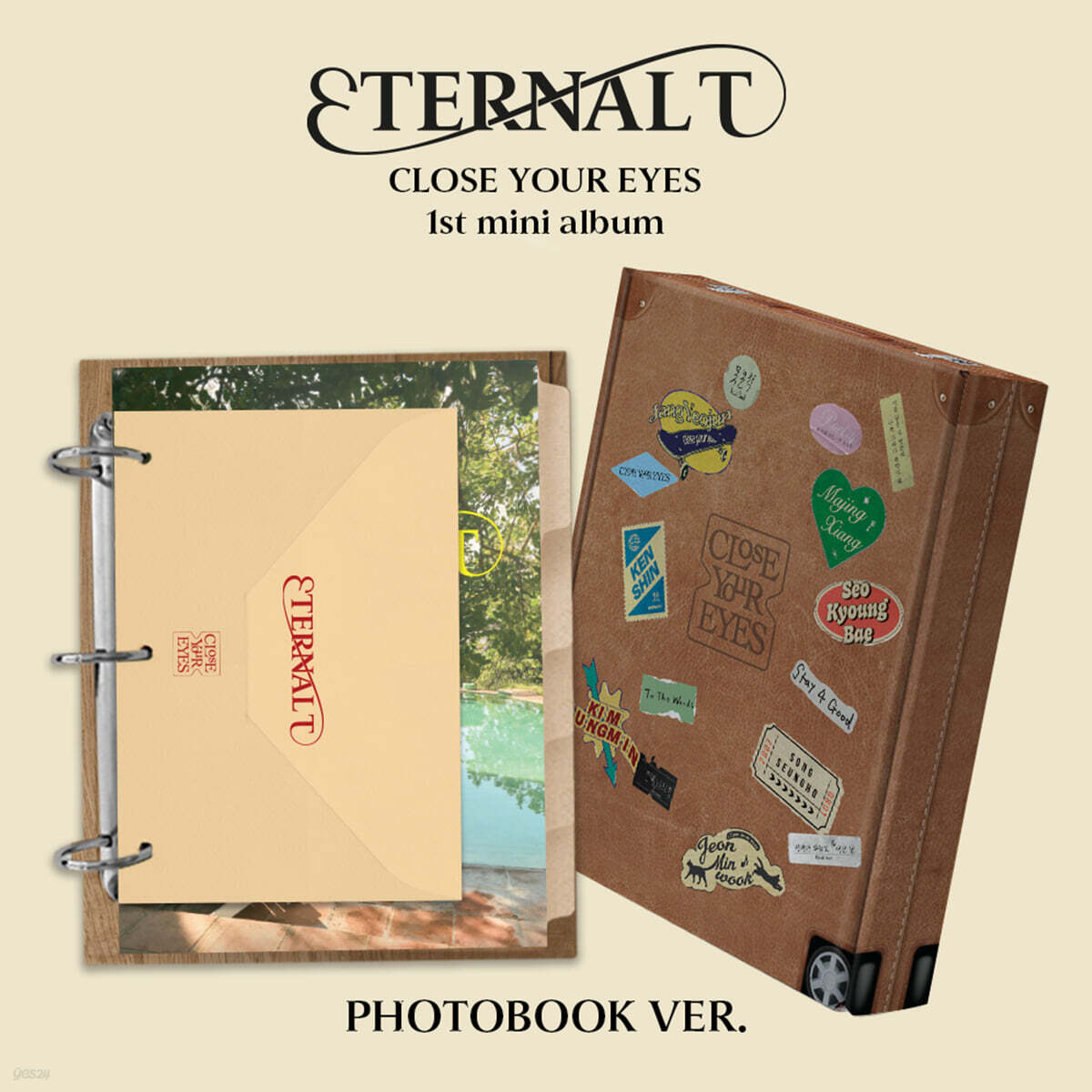 클로즈 유어 아이즈 (CLOSE YOUR EYES) - The 1st Mini Album [ETERNALT][PHOTOBOOK Ver.]