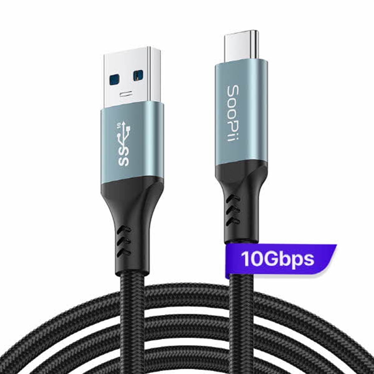 수피 10G Gen2 USB3.2 A to C타입 초고속 데이터 충전케이블 S73 1.5m