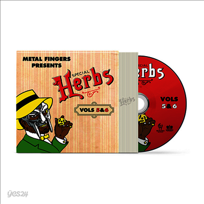 MF Doom - Metal Fingers Presents: Special Herbs Vol. 5 & 6 (Digipack)(CD)