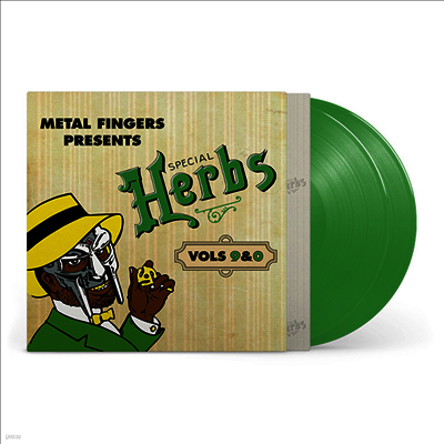 MF Doom — Metal Fingers Presents: Special Herbs Vol.9 & 0 앨범 커버