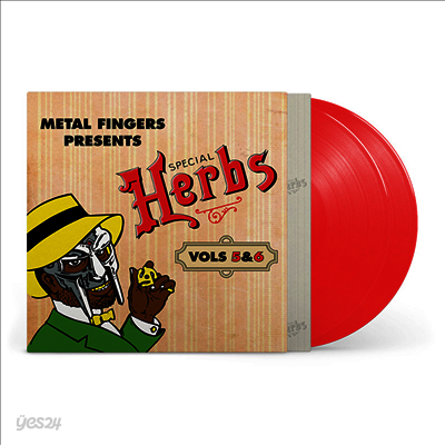 MF Doom - Metal Fingers Presents: Special Herbs Vol.5 & 6 (Apple Red Vinyl 2LP)