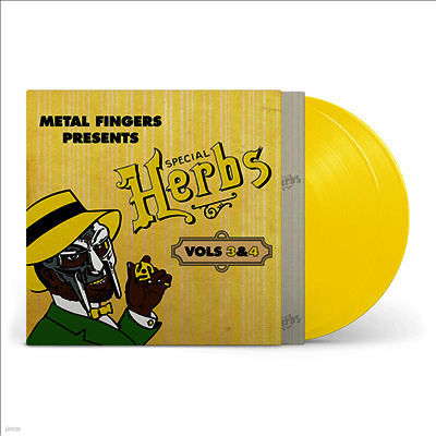 MF Doom — Metal Fingers Presents: Special Herbs Vol. 3 & 4 앨범 커버
