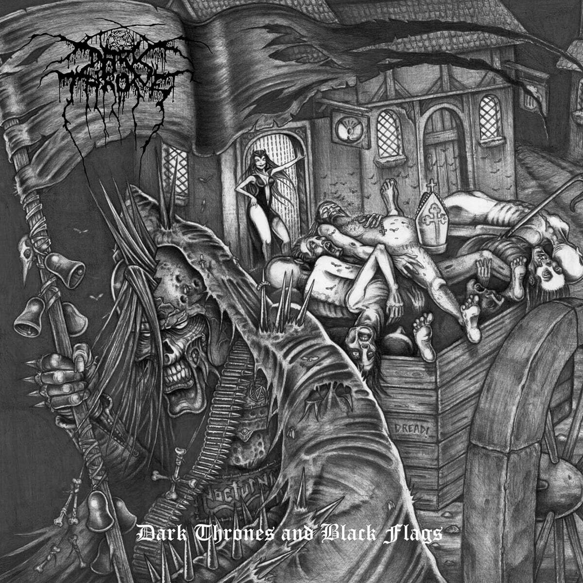 Darkthrone (다크스론) - Dark Thrones And Black Flags [LP]