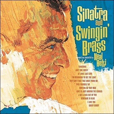Frank Sinatra — Sinatra And Swingin' Brass 앨범 커버
