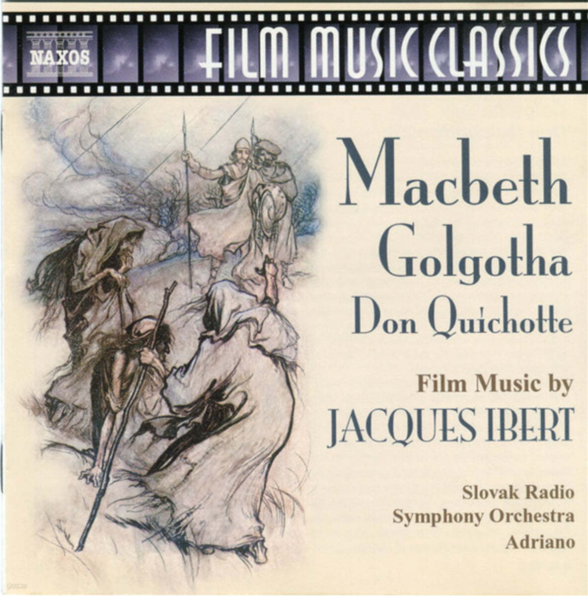 Adriano 자크 이베르 영화음악 모음집 (Jacques Ibert - Macbeth, Golgotha, Don Quichotte)